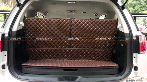 Thảm lót cốp ô tô Chevrolet Trailblazer giá tại xưởng, rẻ nhất Hà Nội, TPHCM